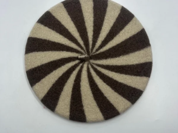 Béret berlingot enfant marron glacé