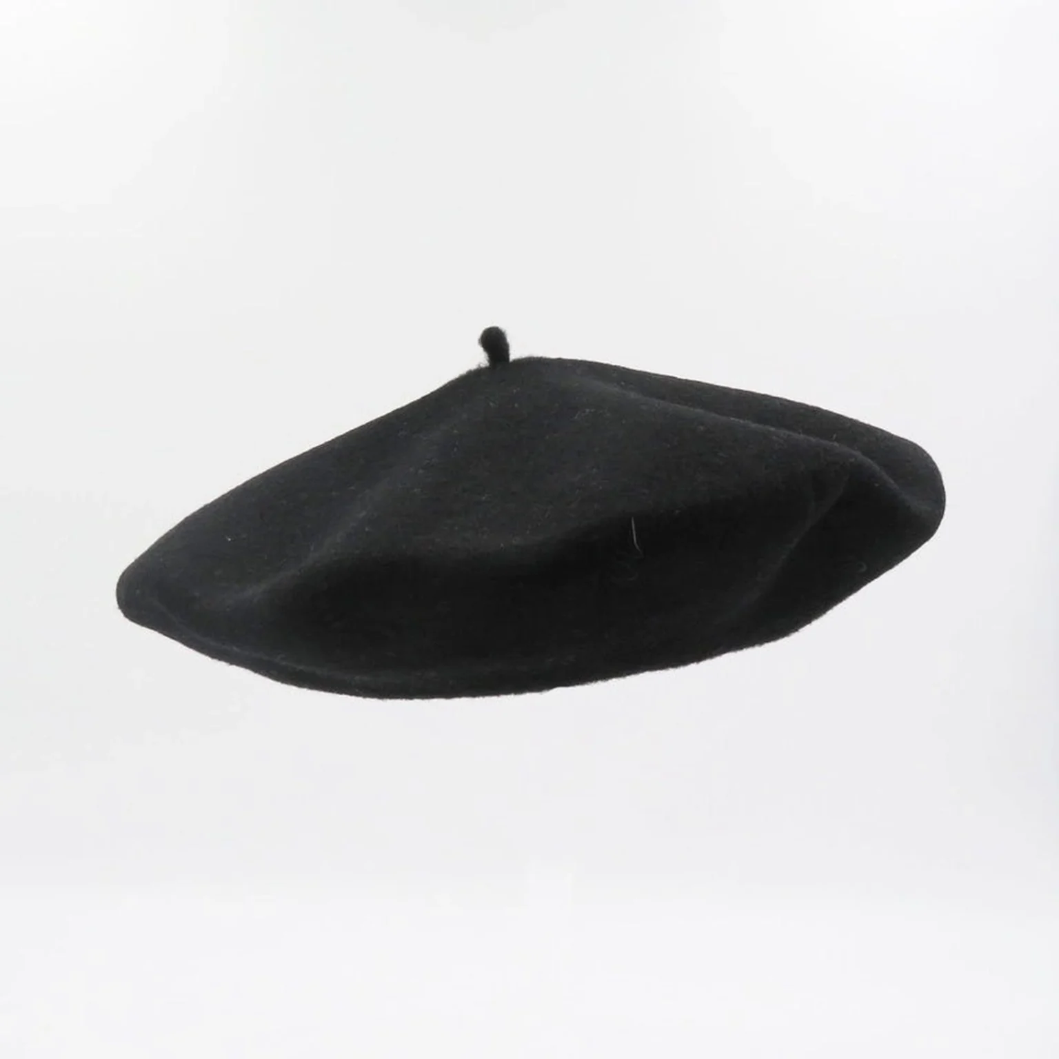 Béret classique noir