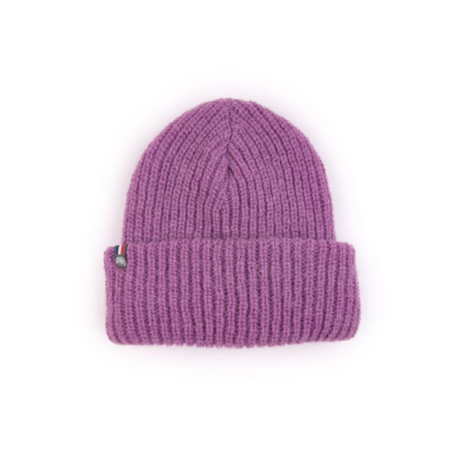 Bonnet en mohair mauve PmP Premium pour femme