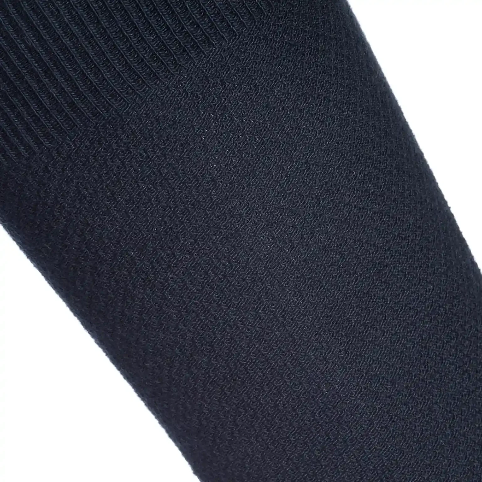 Chaussettes homme Les Mailles Piquées – bleu – détail de la maille