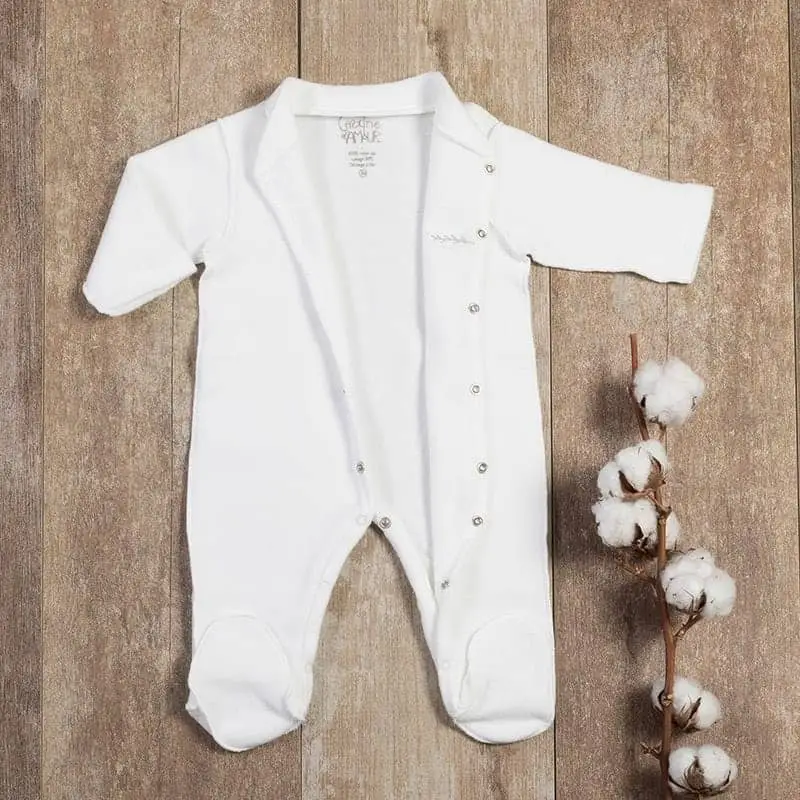Pyjama bébé coton bio certifié GOTS Made in France