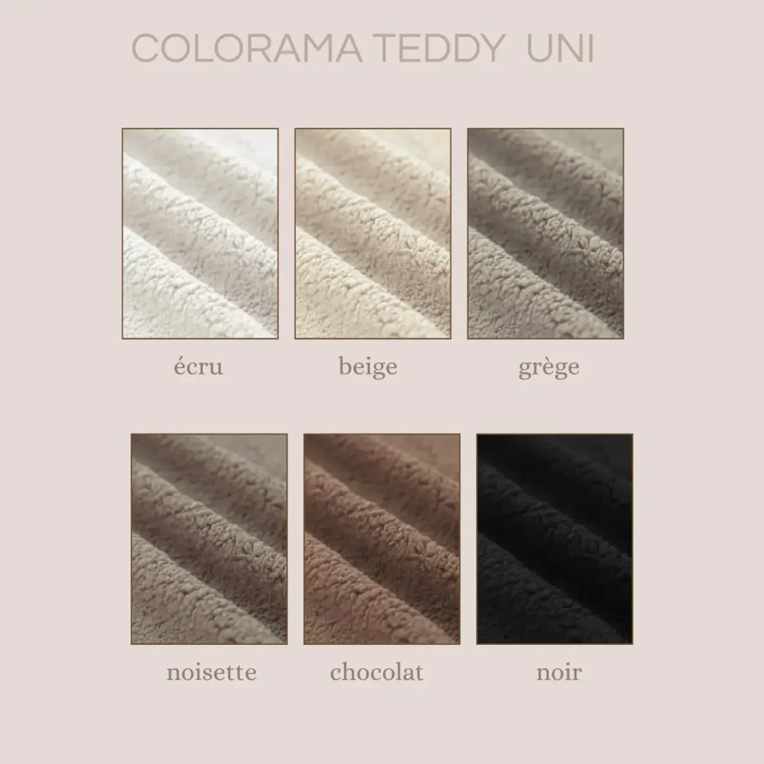 Palette de couleurs des turbans bébé PmP Premium